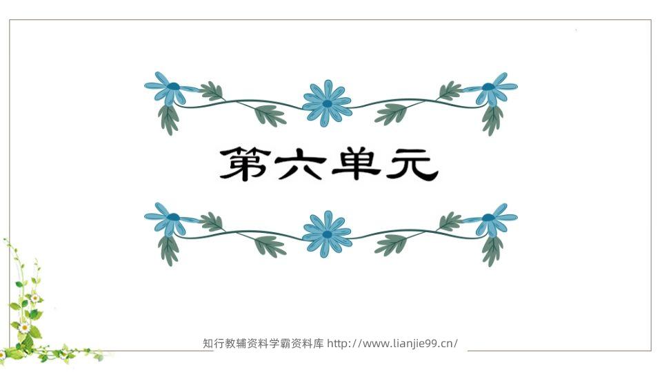 五年级语文下册第6单元知识点课件（部编版）-学霸资料库学科资源下载