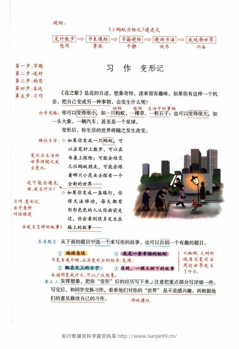 六年级上册语文作文范文-学霸资料库学科资源下载
