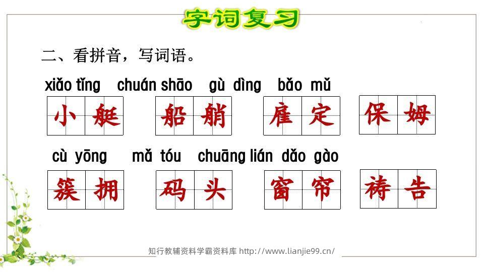 图片[3]-五年级语文下册第7单元知识点课件（部编版）-学霸资料库学科资源下载