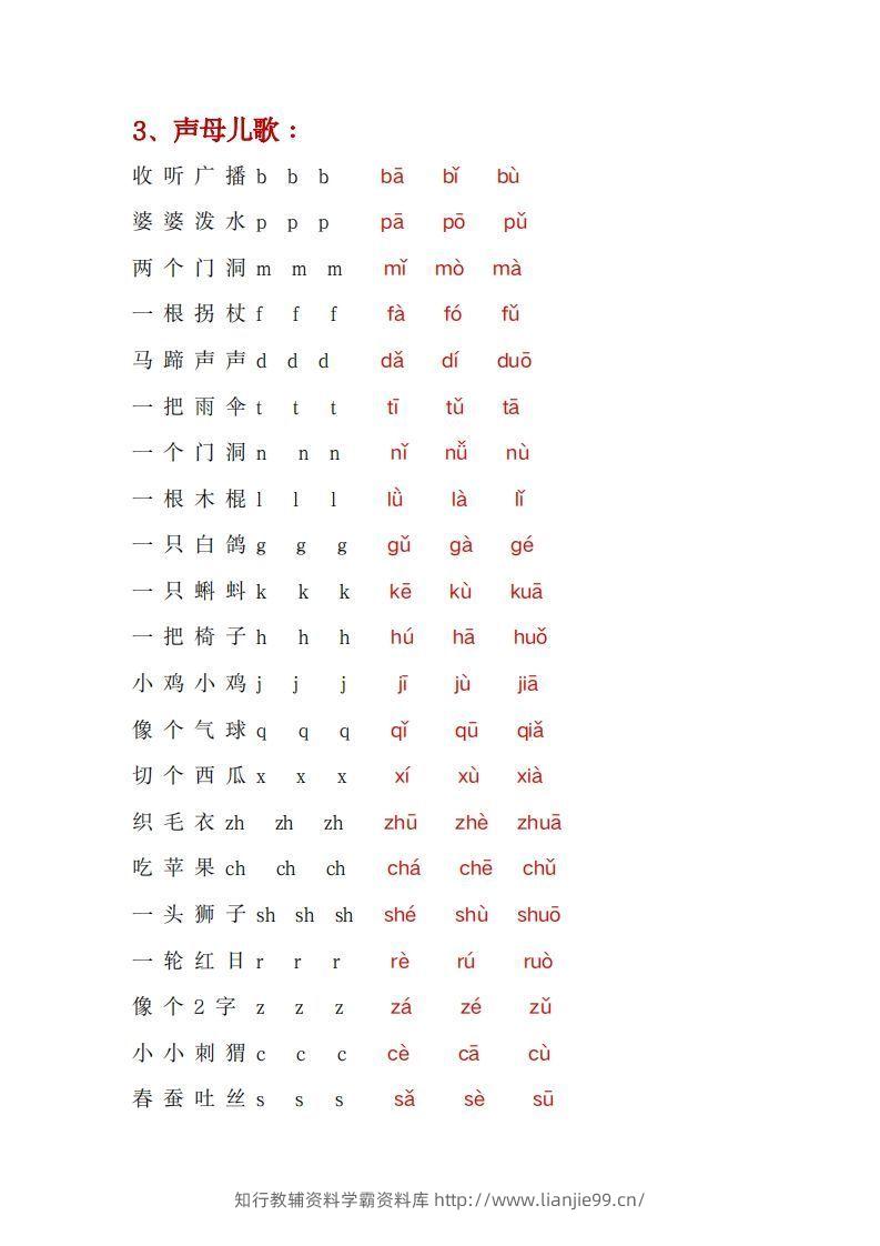 图片[2]-【拼音】幼小衔接拼音一本通PDF(3)-学霸资料库学科资源下载