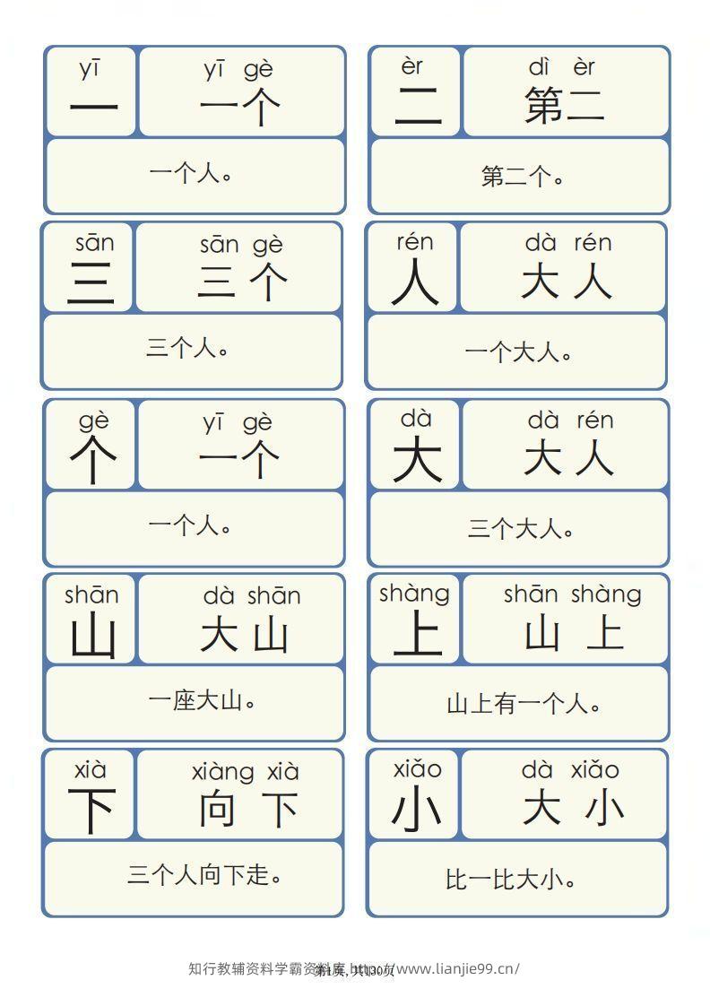图片[2]-【拼音】识字拼音1300字-学霸资料库学科资源下载
