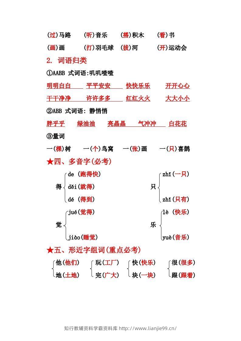 图片[2]-一下语文第三单元10个必备知识点-学霸资料库学科资源下载