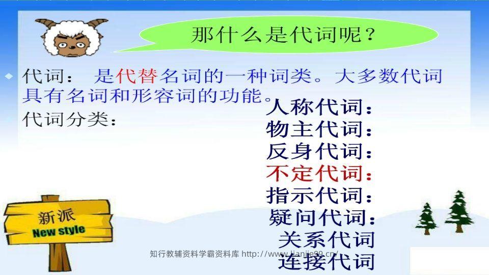 图片[2]-五年级英语下册代词（人教PEP版）-学霸资料库学科资源下载