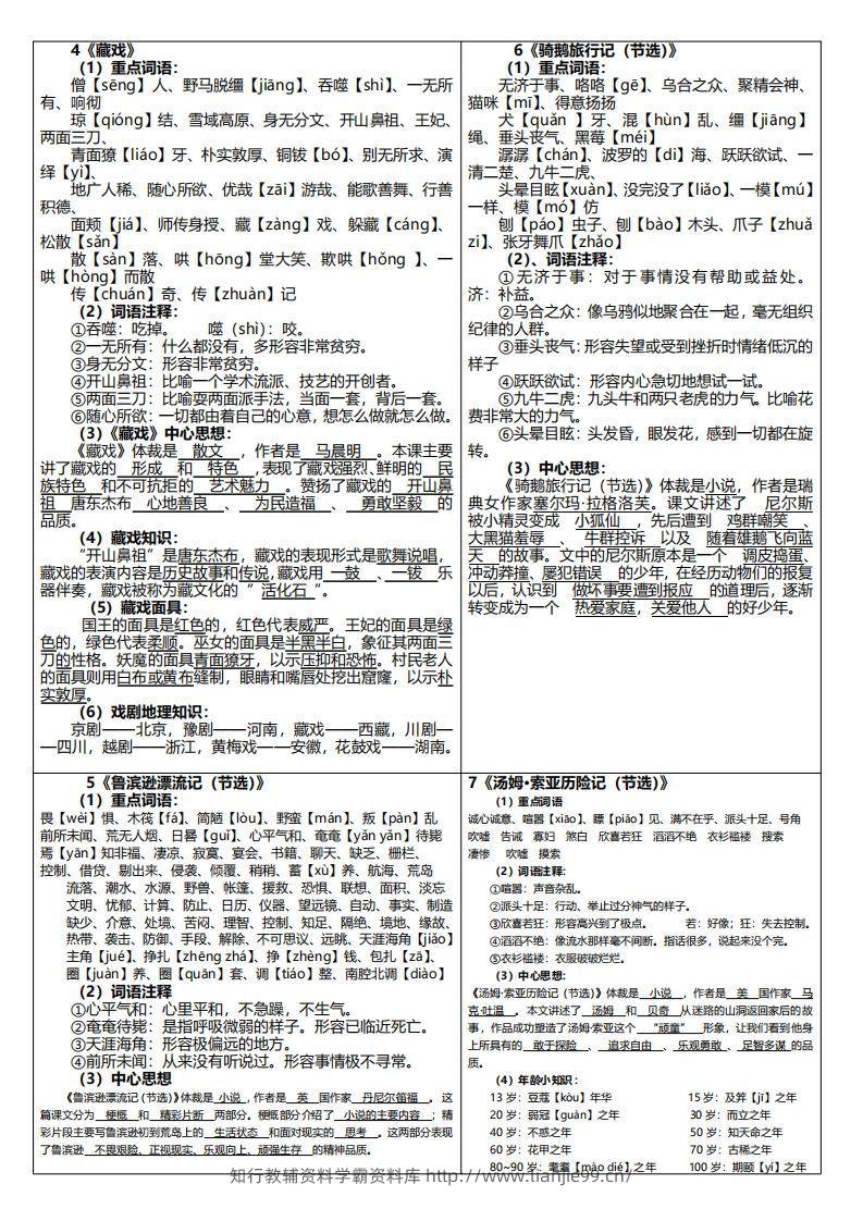 图片[2]-【课课贴】六下语文-学霸资料库学科资源下载