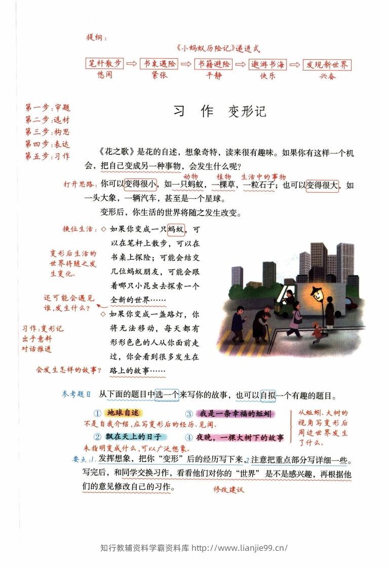 六年级语文上册作文范文-学霸资料库学科资源下载